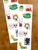[SEAL-DO] Shinzi Katoh x OK! sticker sheet - set of 2
