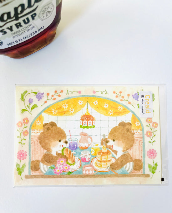 [Nakauchi Waka] Pancake Breakfast postcard
