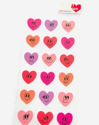 [MIND WAVE] Emoji Hearts sticker sheet