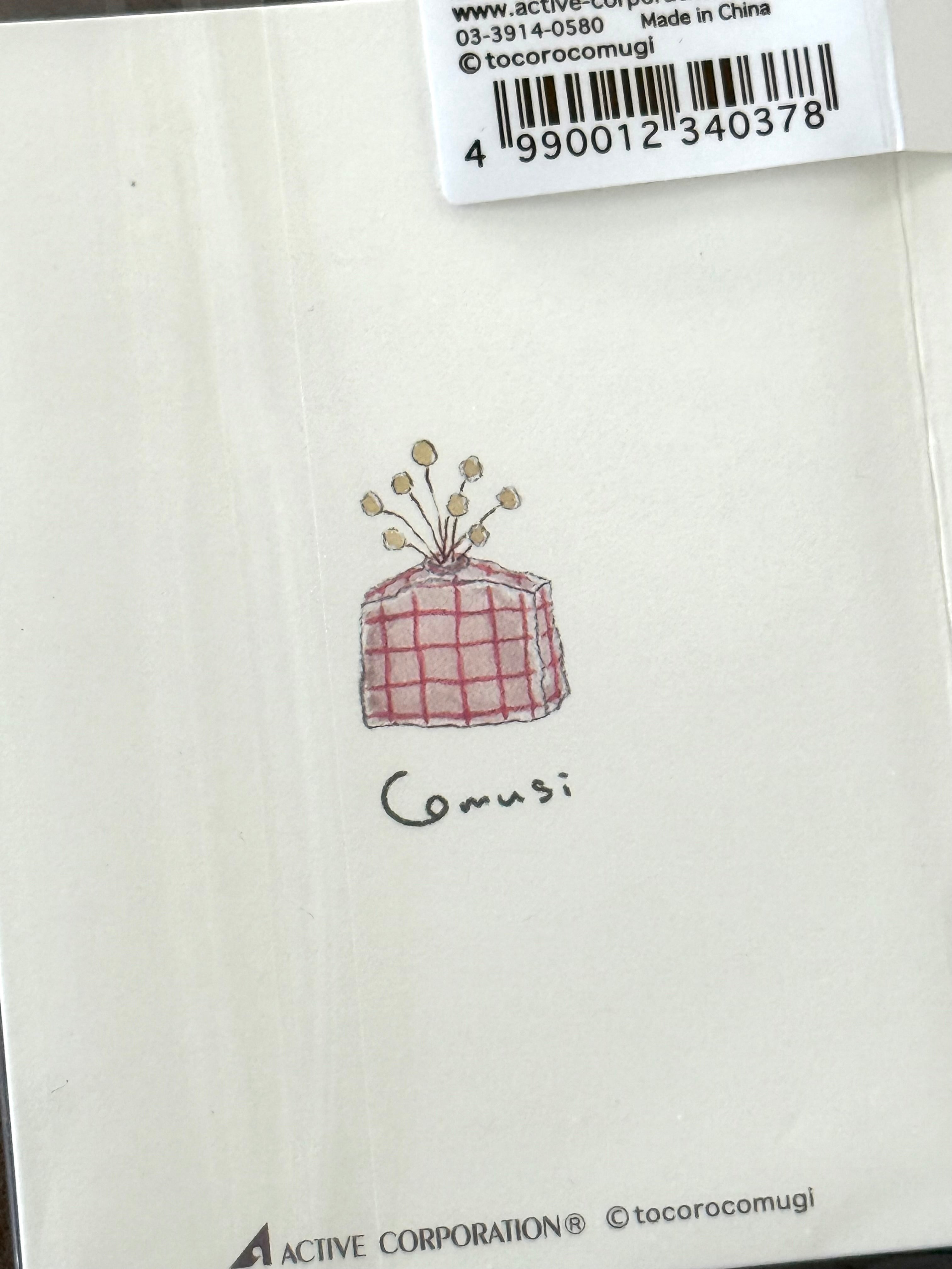 [tocorocomugi] Happy Birthday Bouquet mini message card