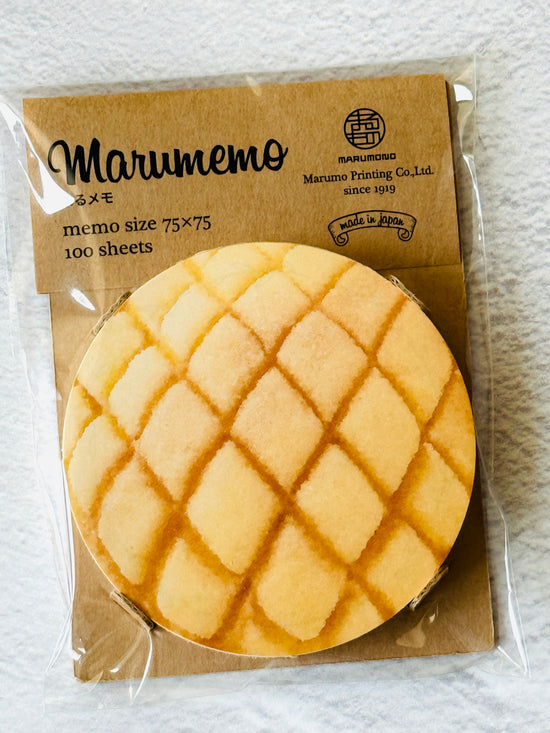 [Marumo] Melon Pan Block Memo Pad