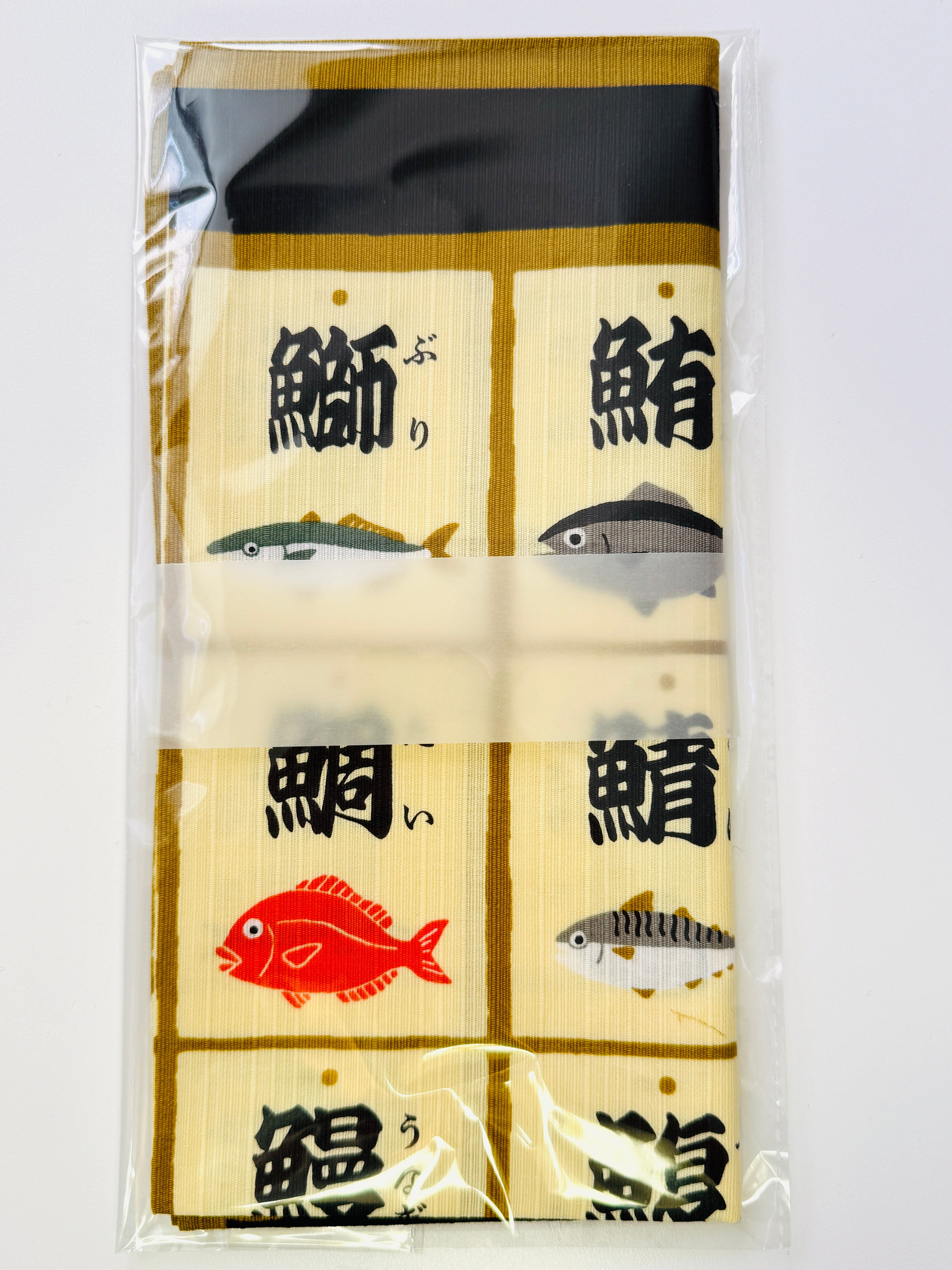 [Hamamonyo] Fish Dictionary of Japan · Wrapping Cloth