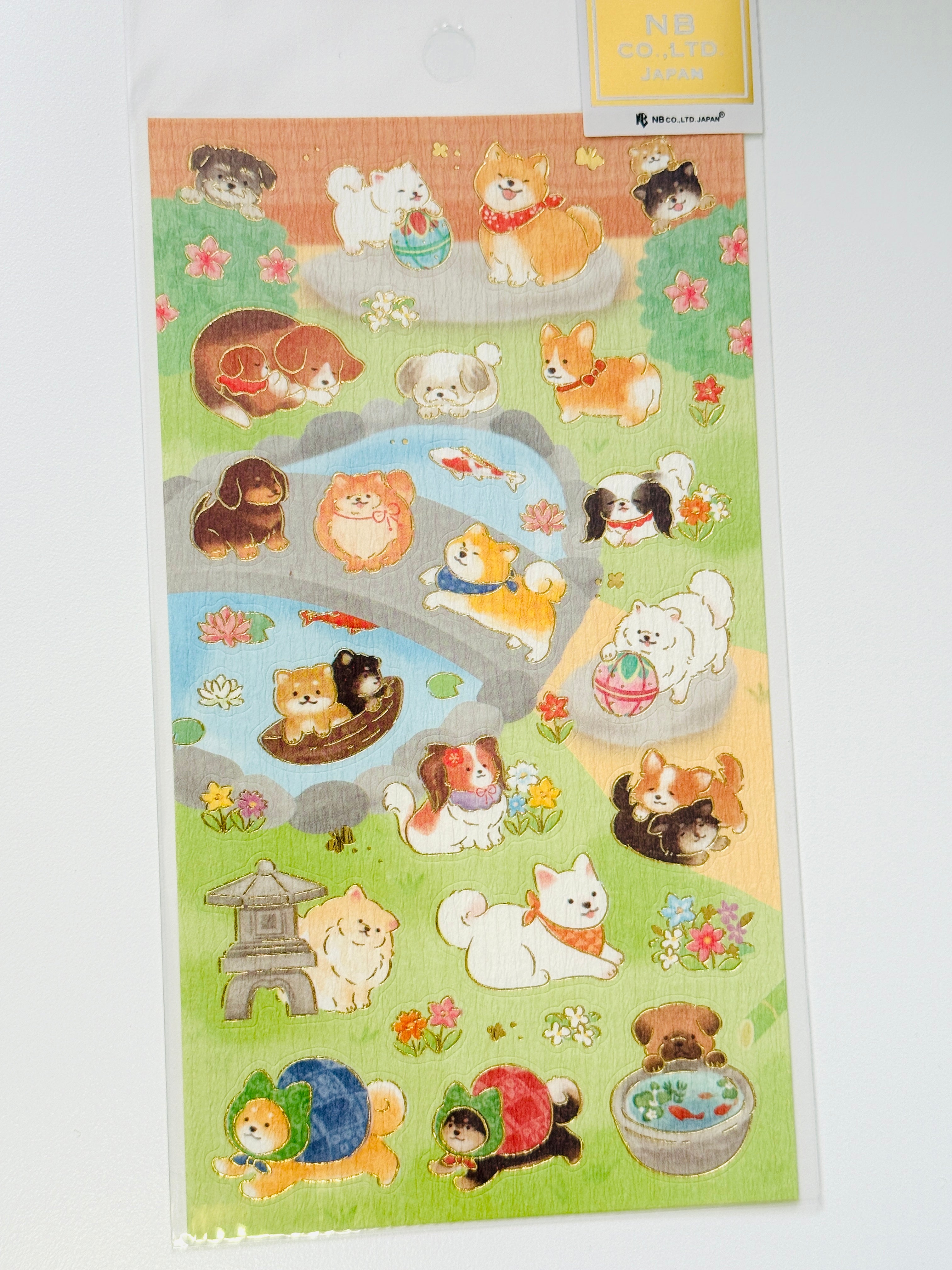 [NB] Dog Park sticker sheet