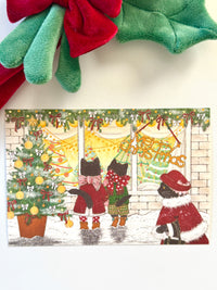 [Akane Kotoko] Cat Town Christmas postcard