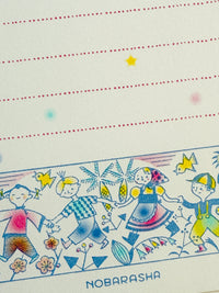 [Nobarasha] Children Dance & Konpeito Letter Writing sheets