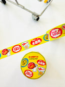 [SAIEN] Japanese Supermarket Labels washi tape