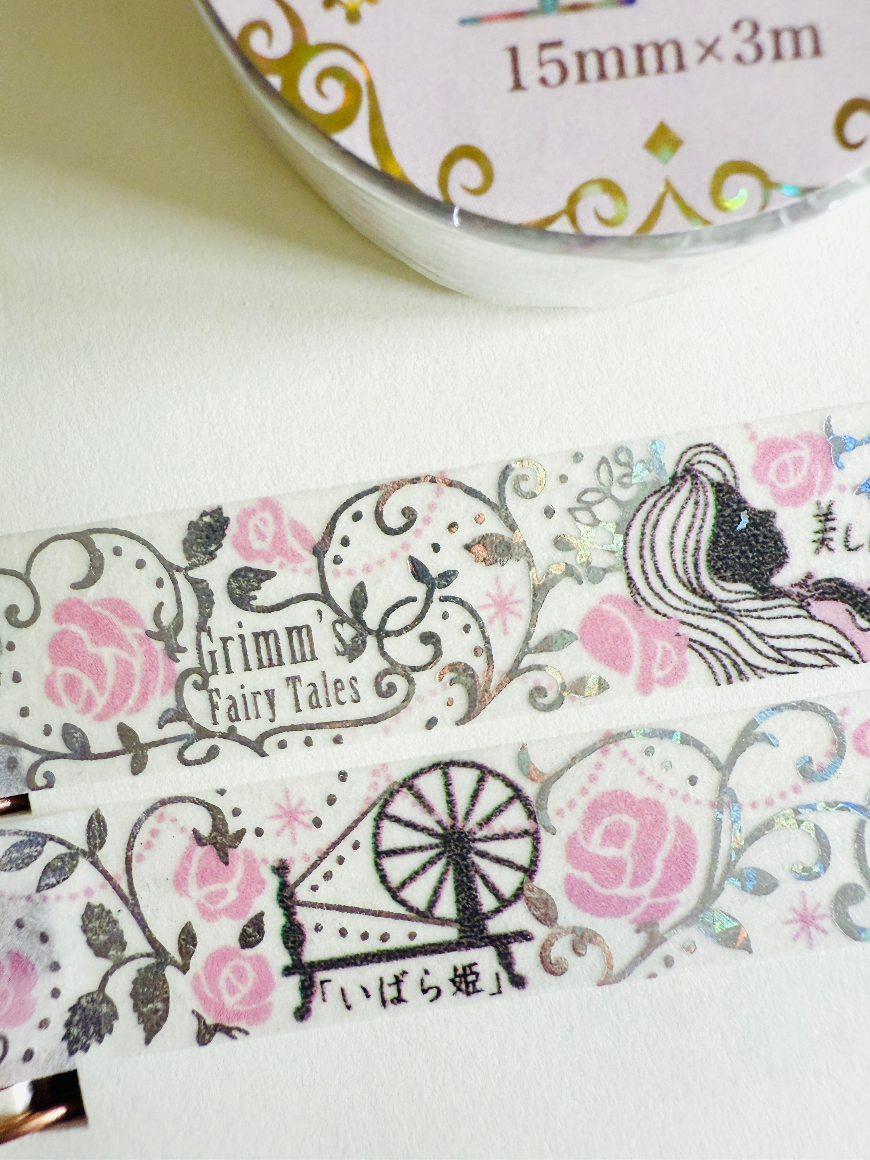 [SEAL-DO] Shinzi Katoh x Fairy Tale: Sleeping Beauty washi tape
