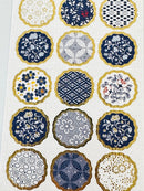 [NB] Blue Textiles sticker sheet