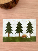 [Mariko Fukuoka] Hoshikuma Twinkling Stars postcard
