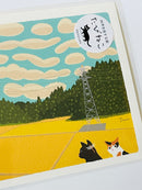 [Tabineko] Scale Cloud (2018) postcard x Toshinori Mori