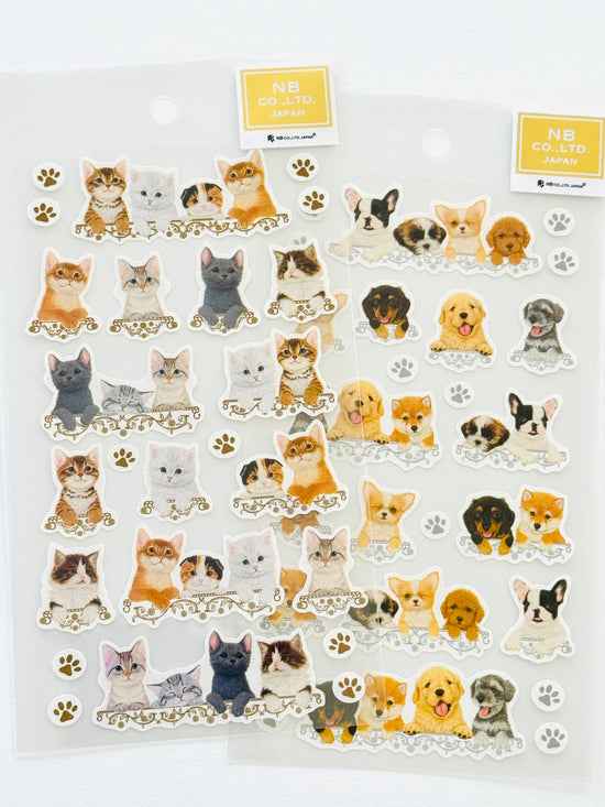 [NB] Kittens & Puppies sticker sheet