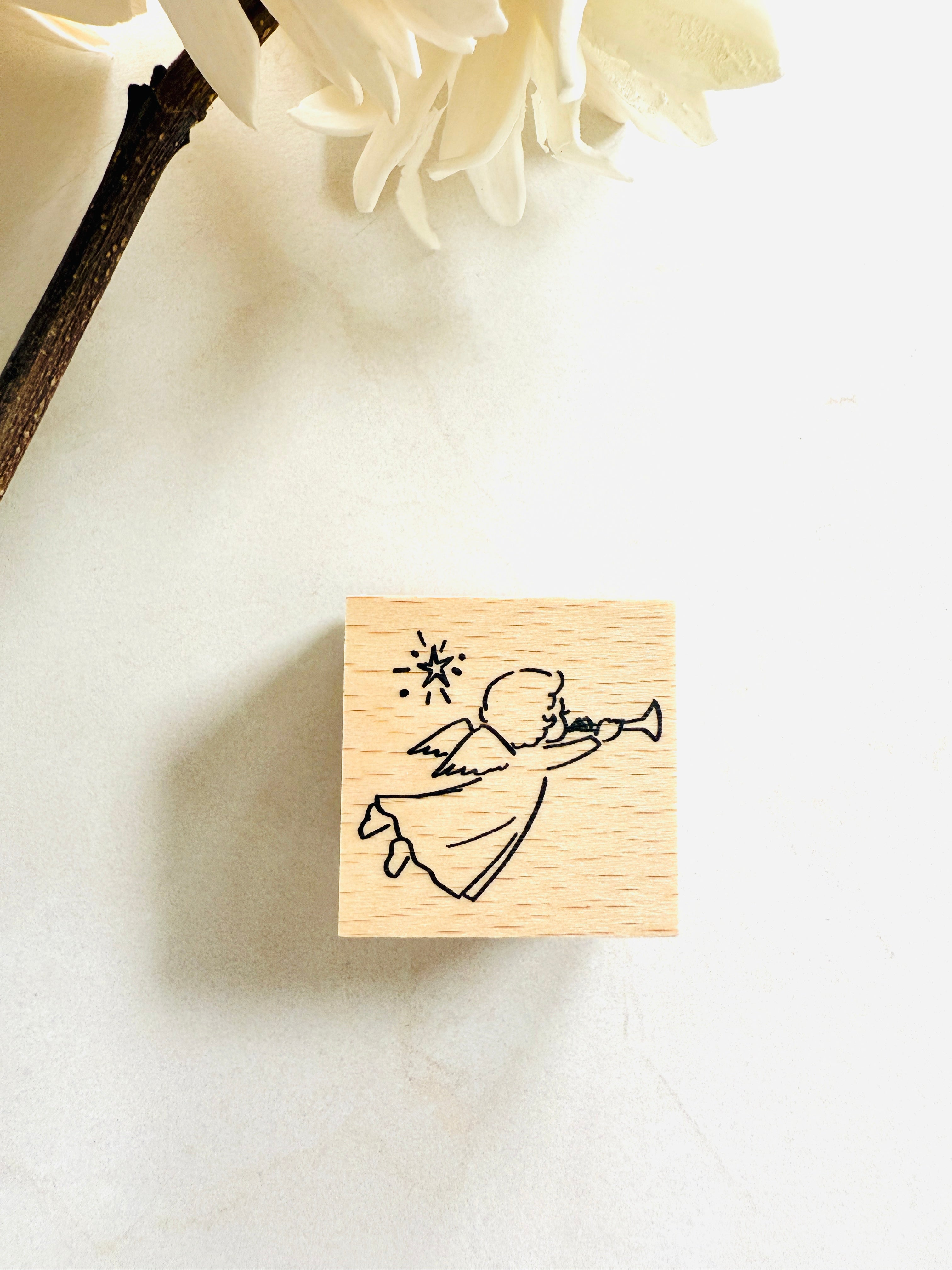 [Nobarasha] Angel Hanko rubber stamp