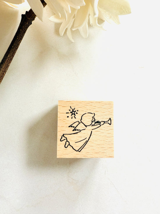 [Nobarasha] Angel Hanko rubber stamp