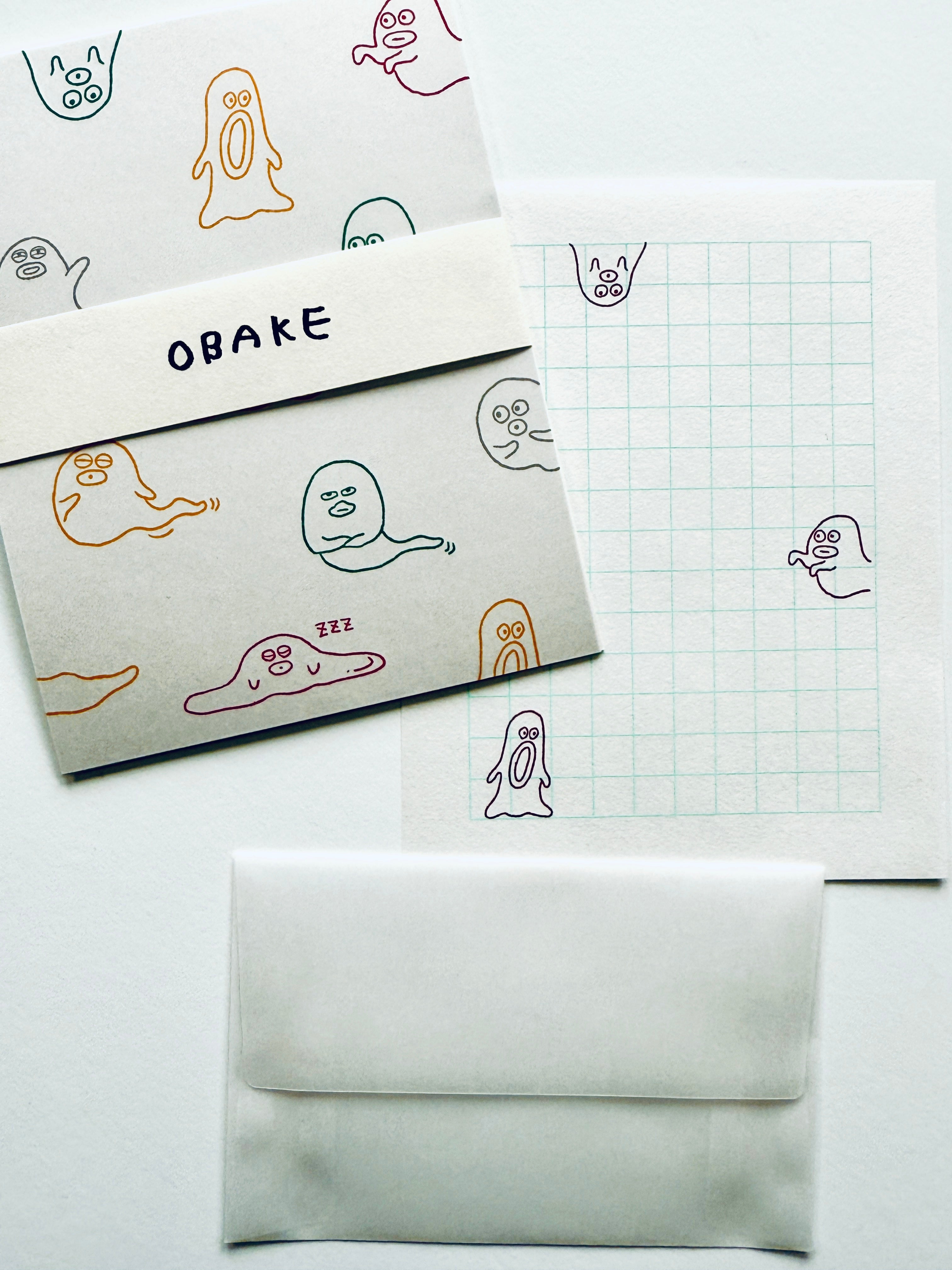 [mizushima] Keiko Shibata x Obake letter set