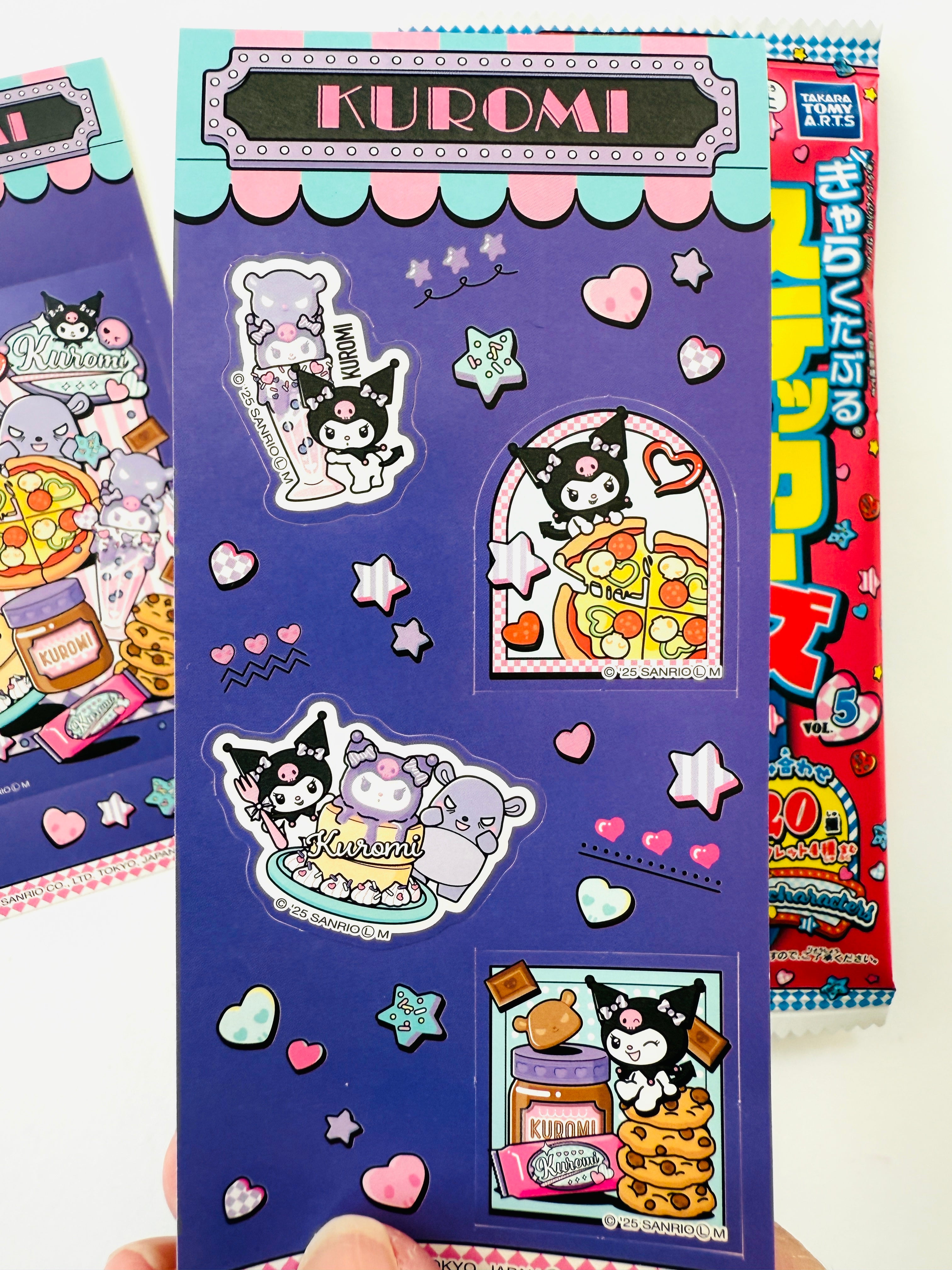 [Sanrio] Sanrio Characters Collector surprise stickers w/gum