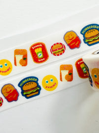 [mt] Fast Food Sticker washi tape