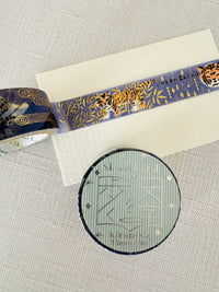 [SEAL-DO] Shinzi Katoh x Walking Literature series:  Tale of Genji, Cat Town, School Girl, Last Leaf, Takase River, Dandelions Bloom, Moon over Mountain washi tape