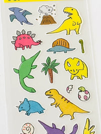 [Active] Colorful Dinos sticker sheet