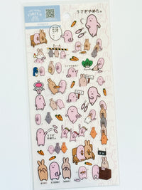 [usagino] Creators Circus collab x I Quit Being A Rabbit sticker sheet