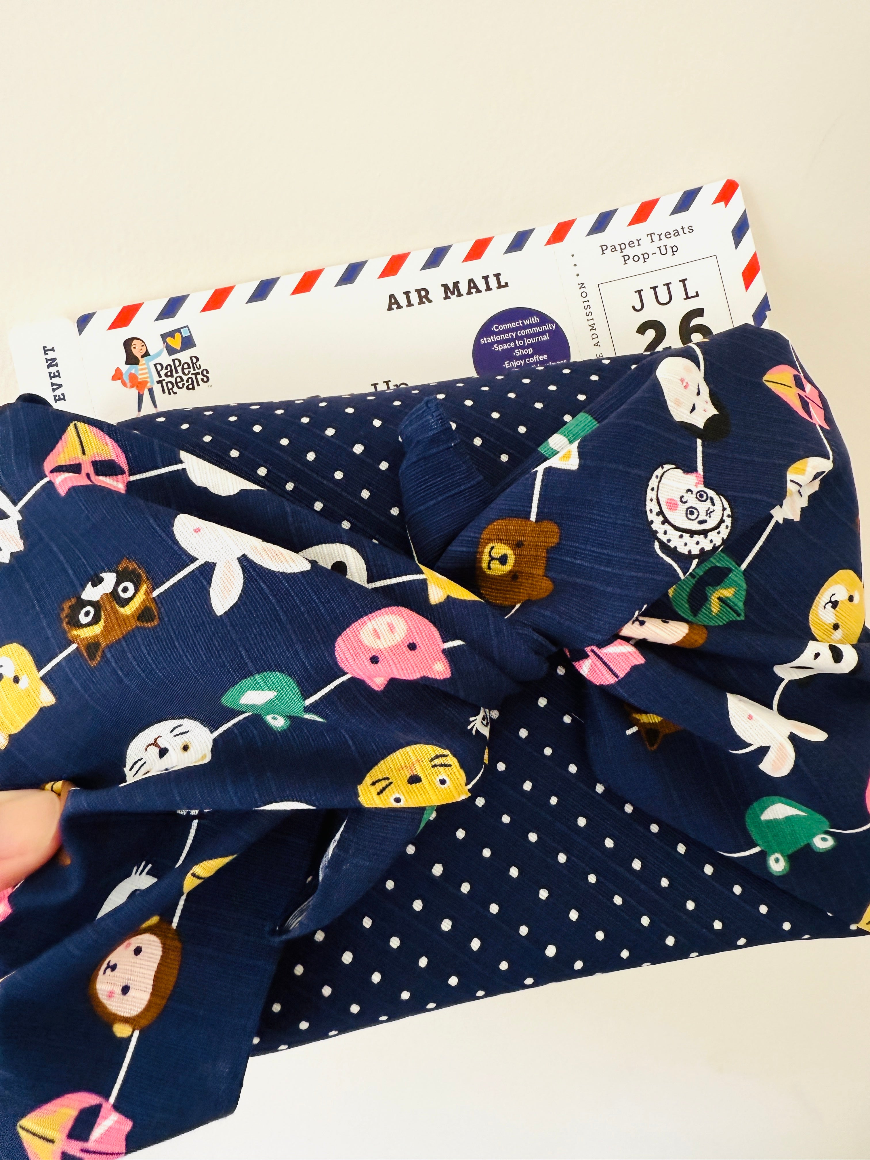 [Hamamonyo] Festival & Food Stall Mask mini tote