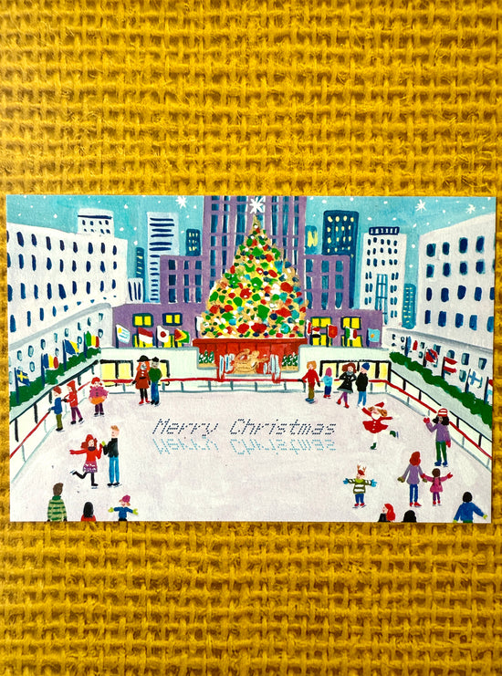 [Yuh Takahashi] Holiday Season in New York postcard