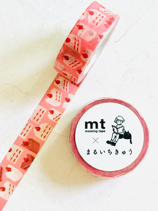 [mt] maruichikyu x Strawberry Cake washi tape