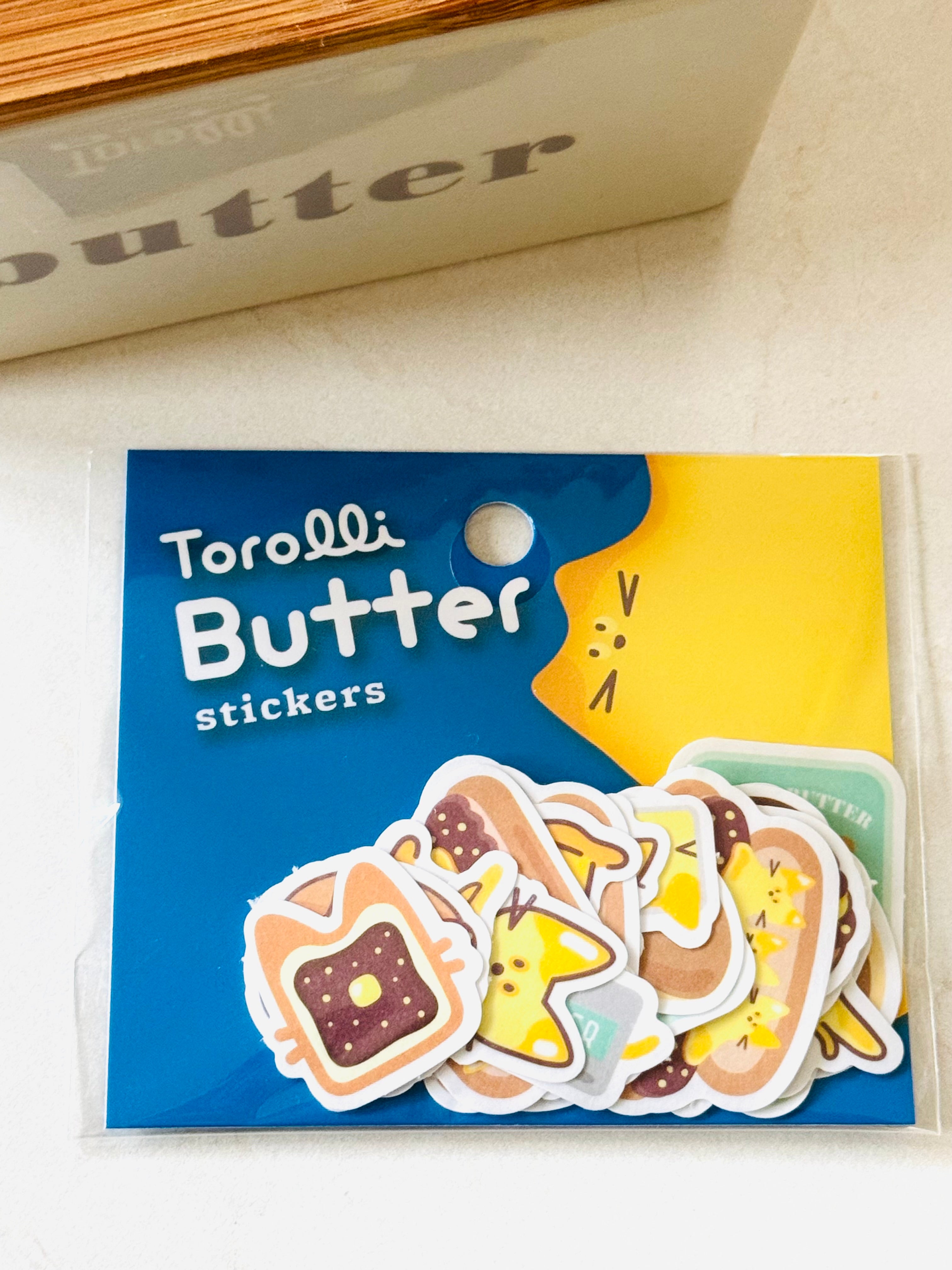 [World Craft] Torolli Butter Cookie Animals flake stickers (last chance • no restock)