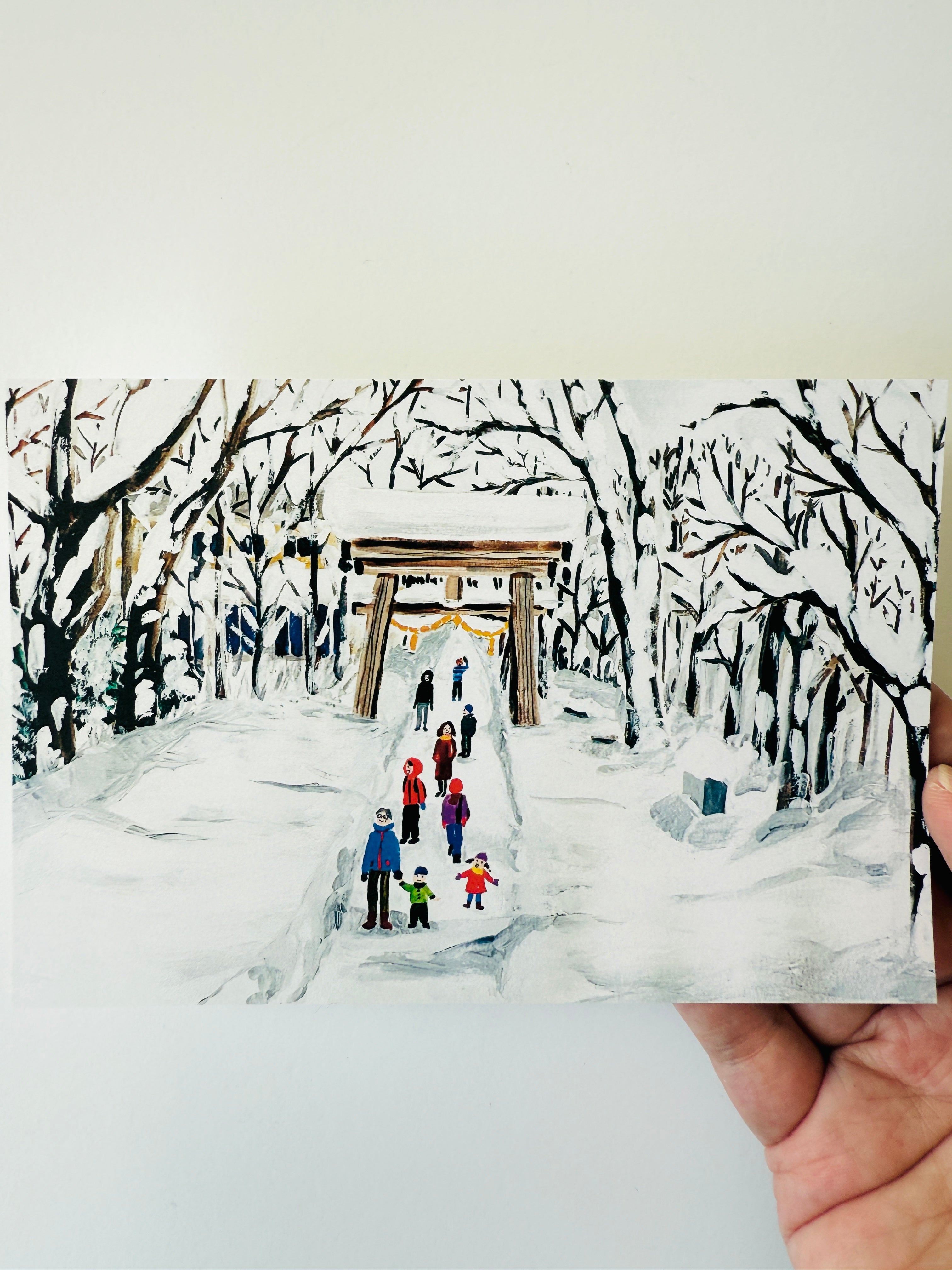 [Yuh Takahashi] Togakushi Shrine postcard