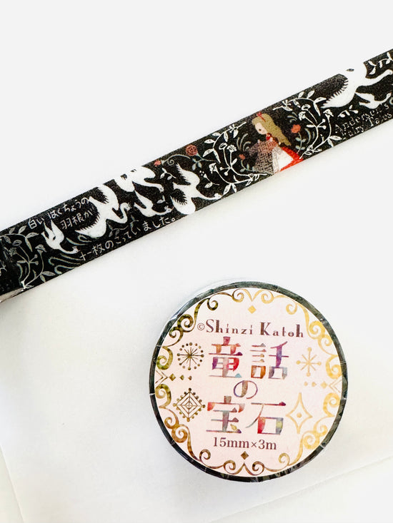 [SEAL-DO] Shinzi Katoh x Fairy Tale: Wild Swan, Snow Queen, Thumbelina, Wolf & Seven Goats washi tape