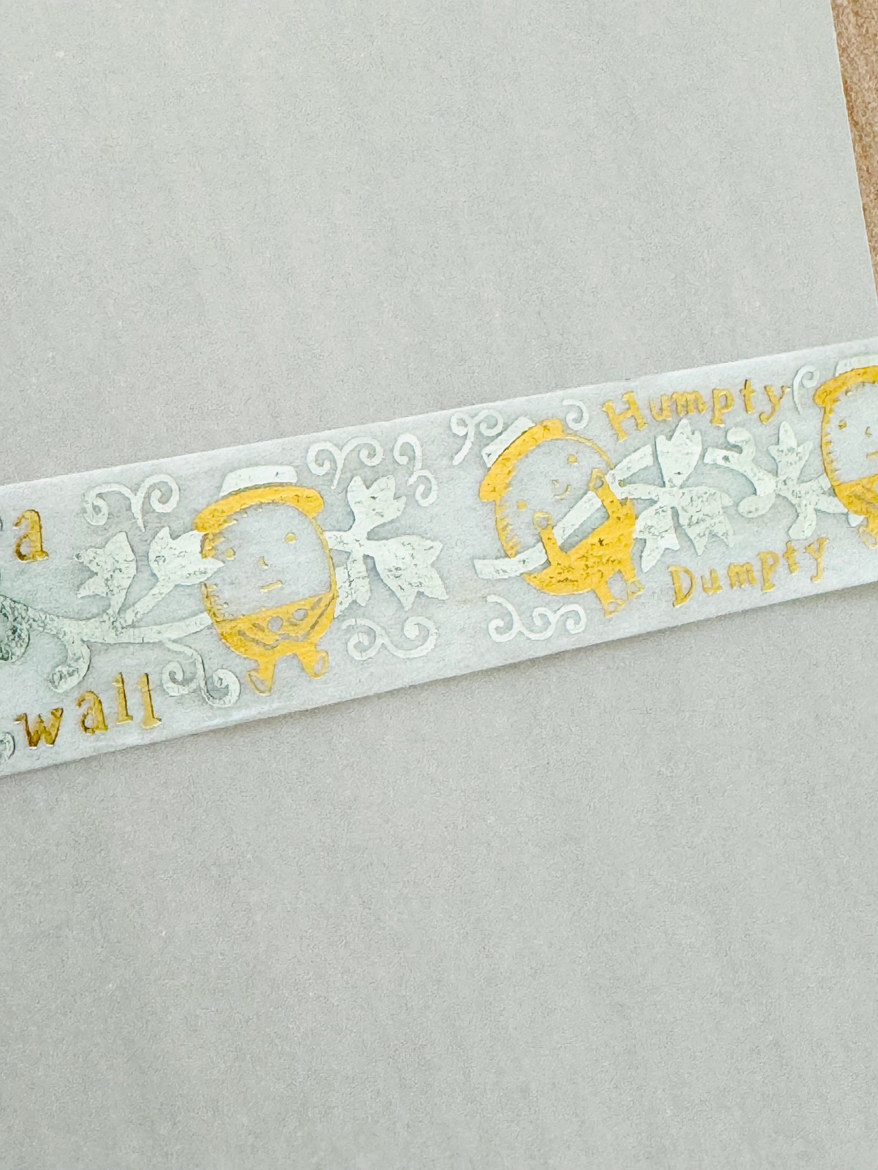 [SEAL-DO] Shinzi Katoh x Humpty Dumpty washi tape
