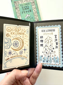 [SEAL-DO] Shinzi Katoh x Kenji Miyazawa "The Nighthawk Star" Ex Libris Booklet · Letterpress Stickers (Copy)