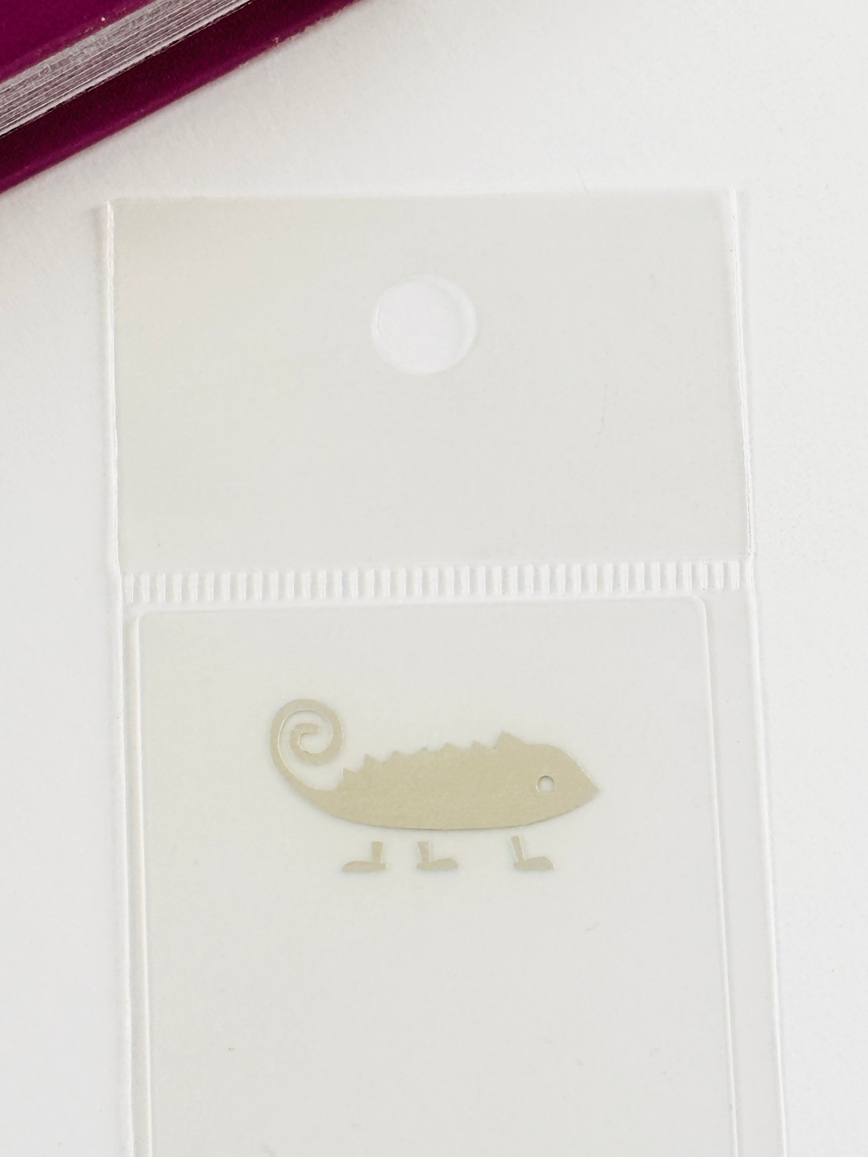 [Matoka] Chameleon Translucent Bookmark