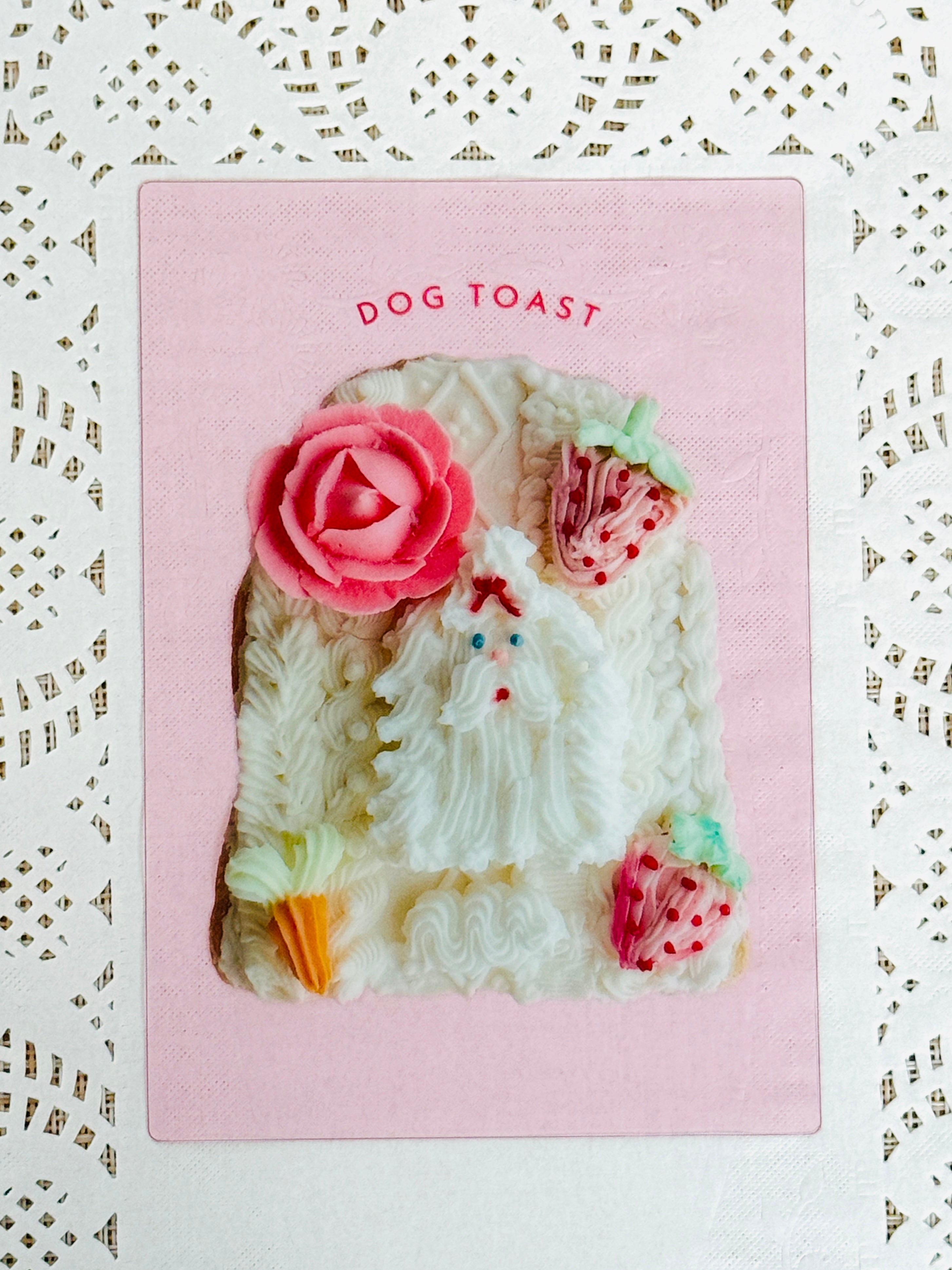 [Active Corporation] Chinatsu Higashi x Dog Toast clear postcard