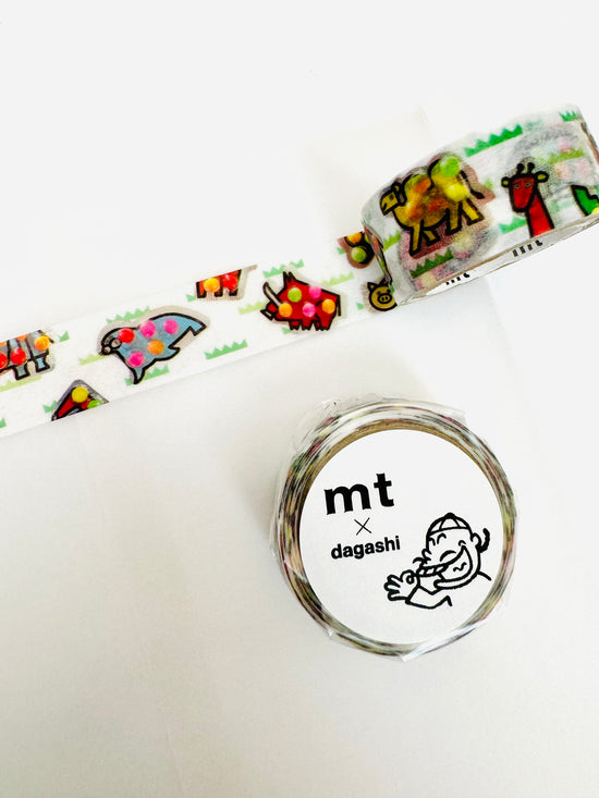 [mt] dagashi x choco series washi tape
