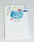 [Active] Blue Cream Soda Float postcards · set of 3