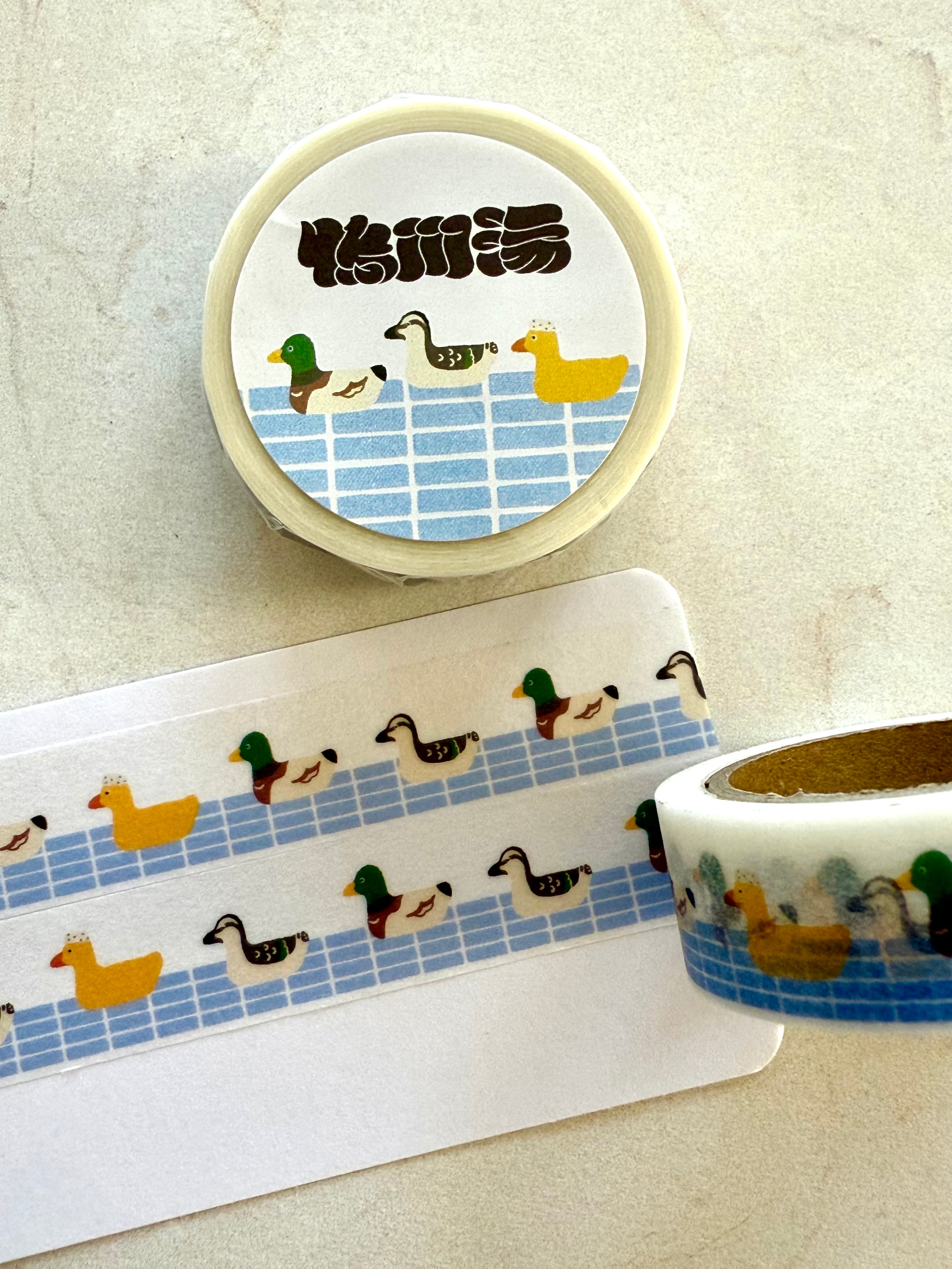 [forme] Japan Public BathhouseTour series: Kamogawa-yu Kyoto washi tape