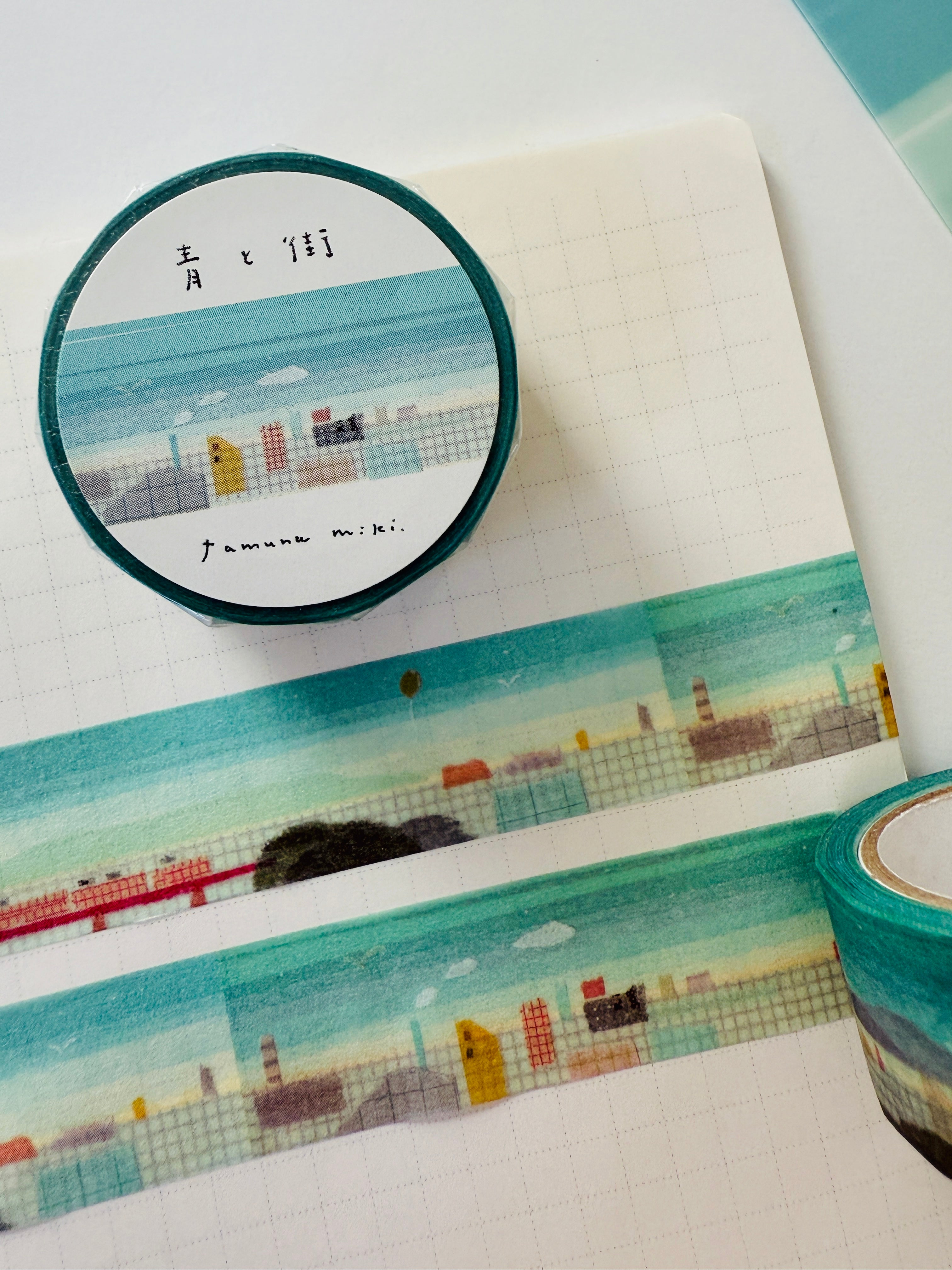 [Miki Tamura] SAIEN x Blue & City washi tape
