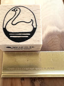 [Nobarasha] Swan Hanko rubber stamp