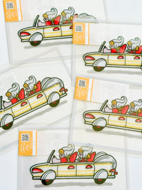 [tomo] Creators Circus collab x Strawberry Cake Road Trip clear card
