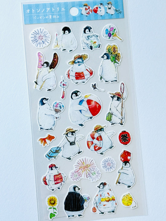[Active] Oton x Penguin's Summer Vacation sticker sheet
