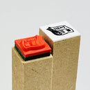 [RiraRira Hanko] Newspaper mini rubber stamp
