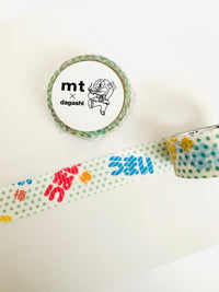 [mt] dagashi x umaibou series washi tape