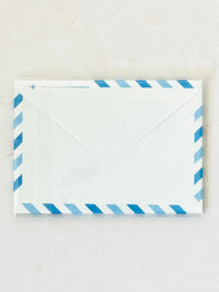 [Kyupodo] Kumonoue (Above the Clouds) Airship Airmail Envelope set