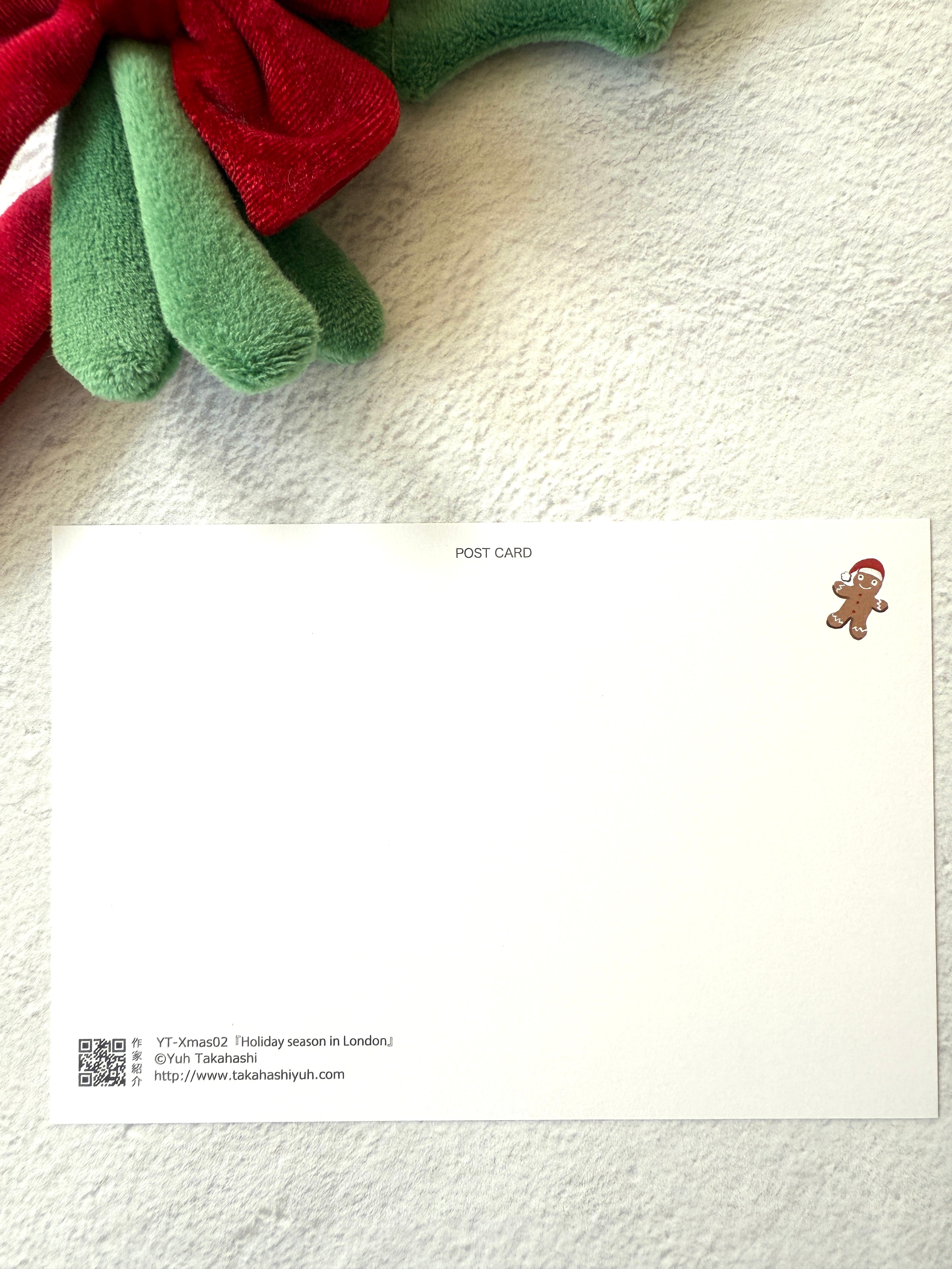 [Yuh Takahashi] Holiday Season in London postcard
