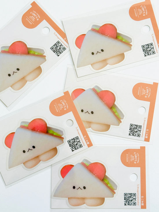 [Nagomiyanosekai] Creators Circus collab x Ham Lettuce 🥪 Sandwich decal sticker
