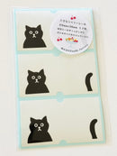 [Panda factory] Black Cat label stickers