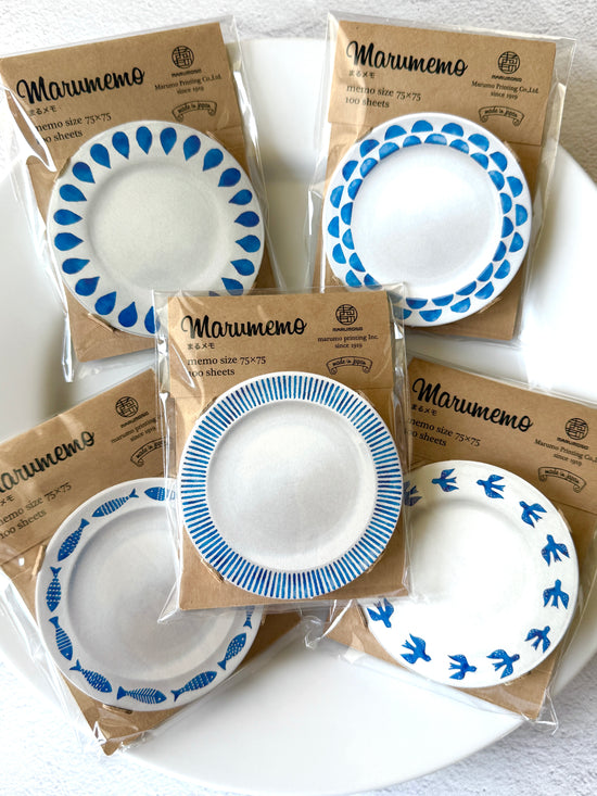 [Marumo] Plates Block Memo Pad