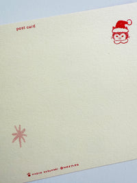 [Tsubame Books] Santa Cat Red postcard
