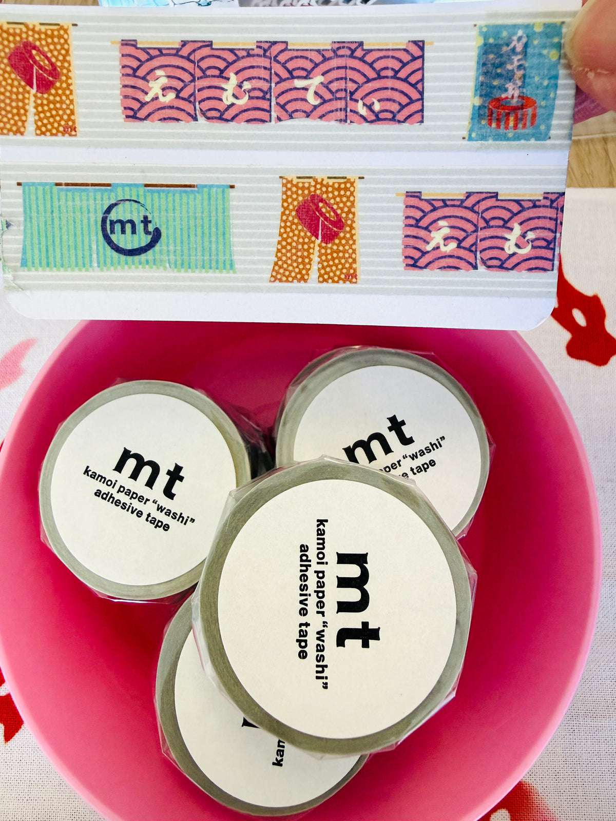 [mt] Limited Edition • Noren Curtain washi tape