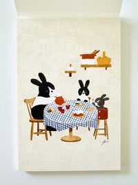 [cozyca] Tea Time Postcard Booklet x Mariko Fukuoka